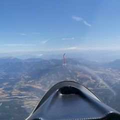 Flugwegposition um 10:50:52: Aufgenommen in der Nähe von Département Hautes-Alpes, Frankreich in 2491 Meter